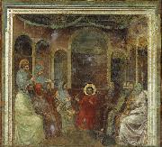 Christ among the Doctors GIOTTO di Bondone